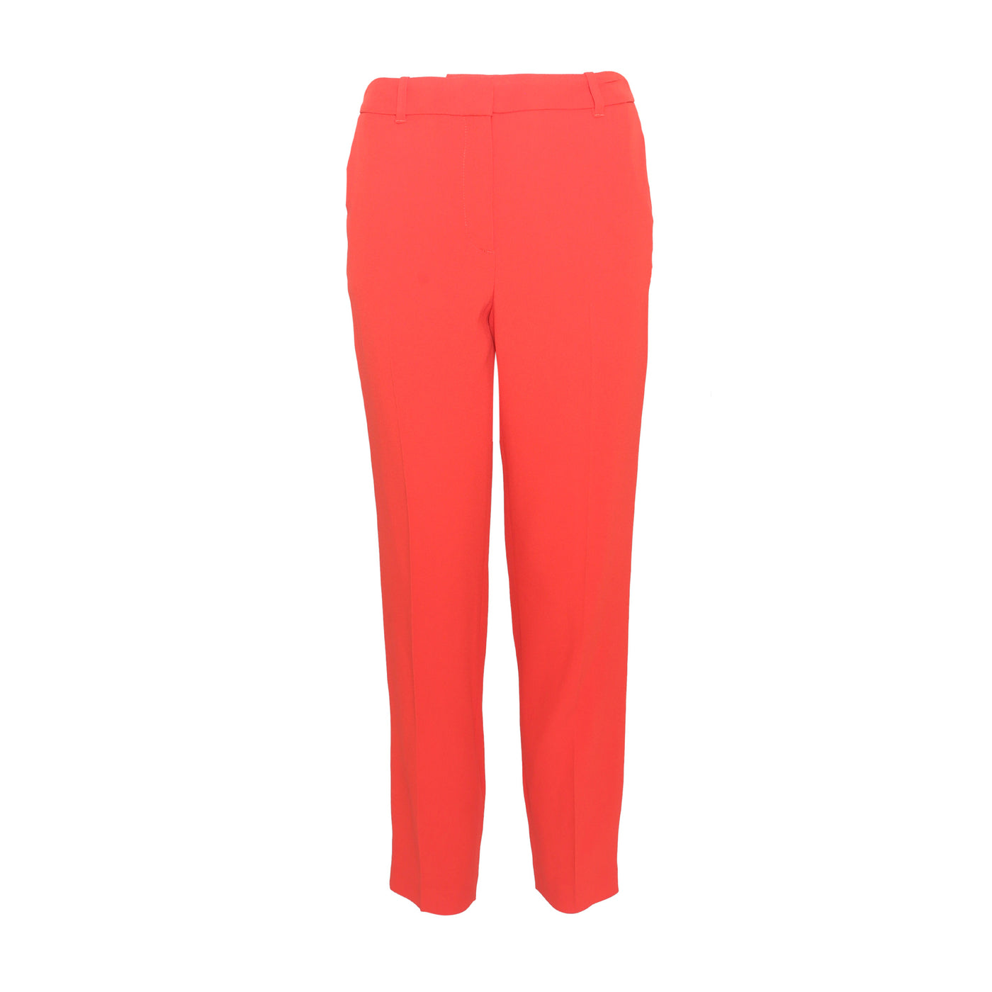 Sézane Gustav Slim Tailored Trousers Coral