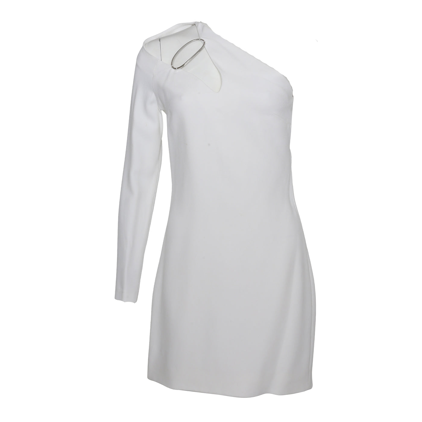 cushnie one shoulder dress Cushnie Twist One Shoulder Dress in Ink