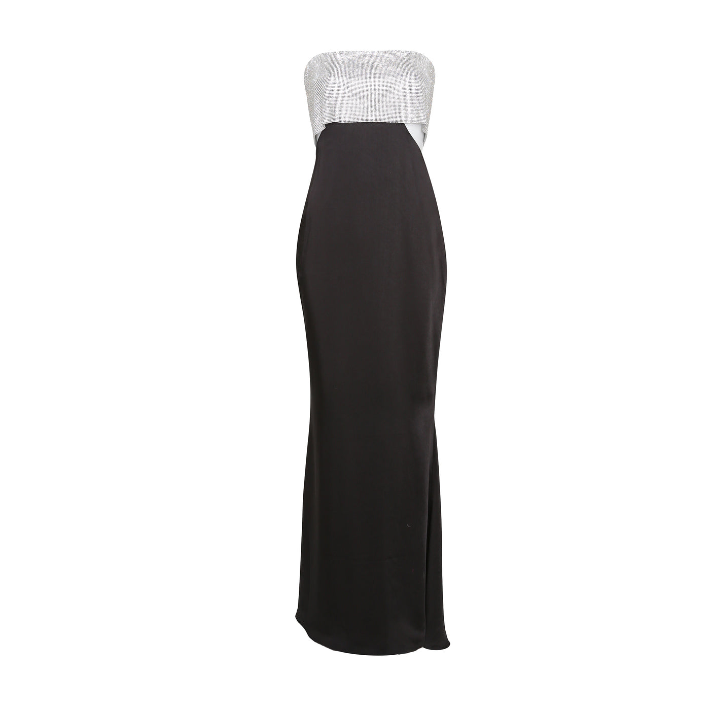 genesis strapless diamante maxi dress Genesis Strapless Diamante Maxi Dress