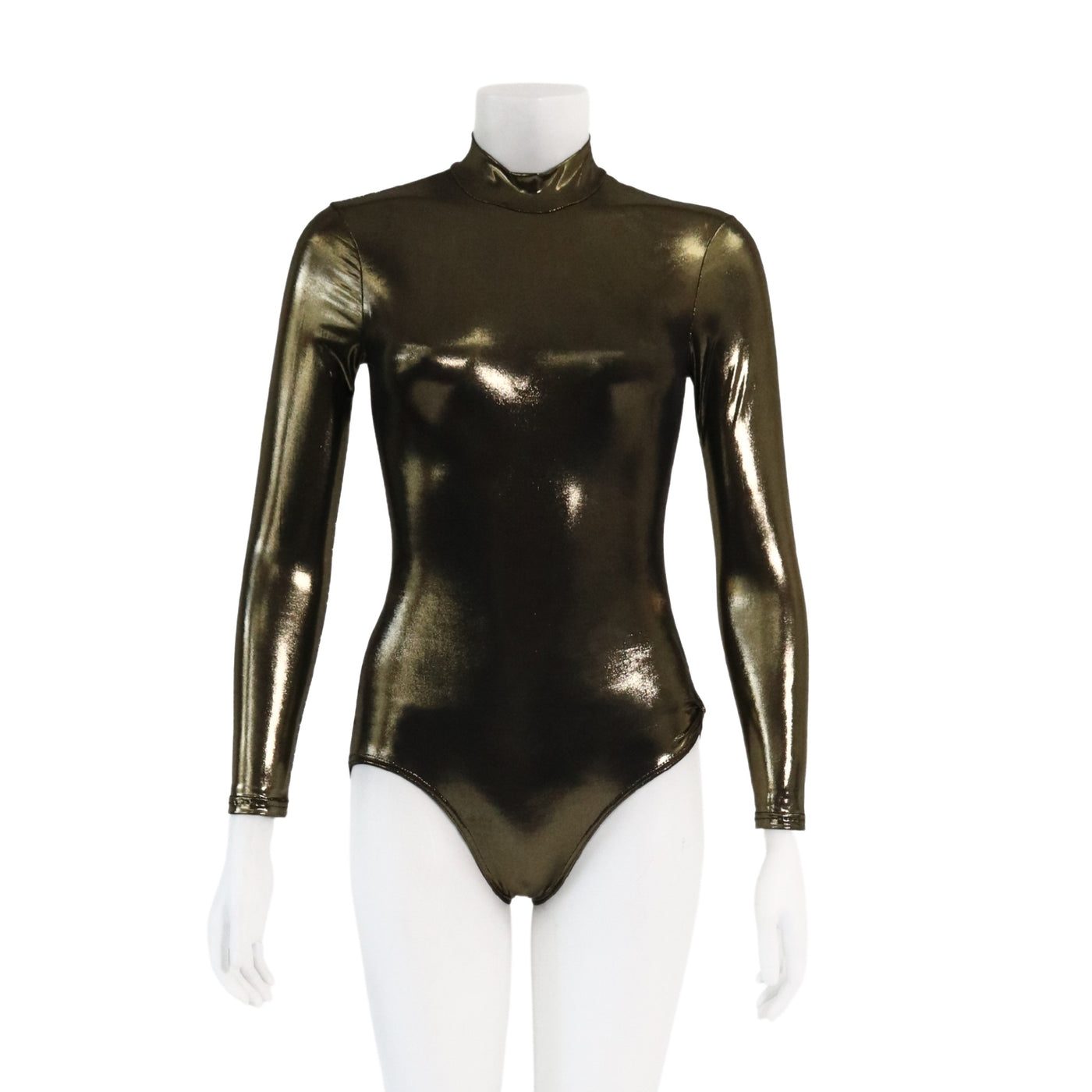 Body Wrappers 'Whitney' Gold Leotard