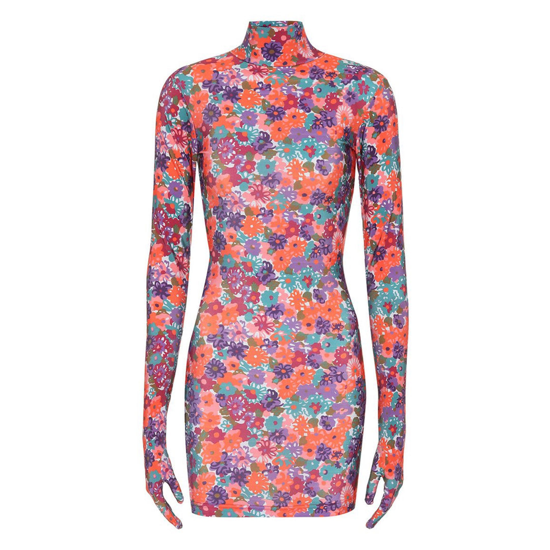 Vetements floral print dress discount
